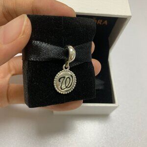 Pandora Nib Retired And Rare Washington Nationals Basebal Charm
